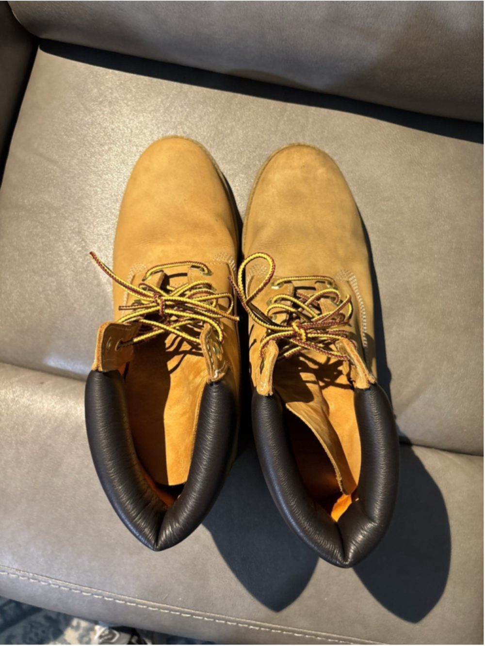 GUC MEN’S Timberland Men's 6'' Premium 400g Waterproof Boots Size 12 M 10061 - Picture 7 of 11